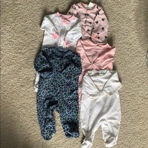 Baby footed full body one pieces